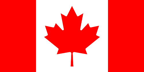 Canadian Flag Patches