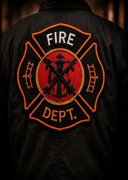 Fire Department Custom Patches