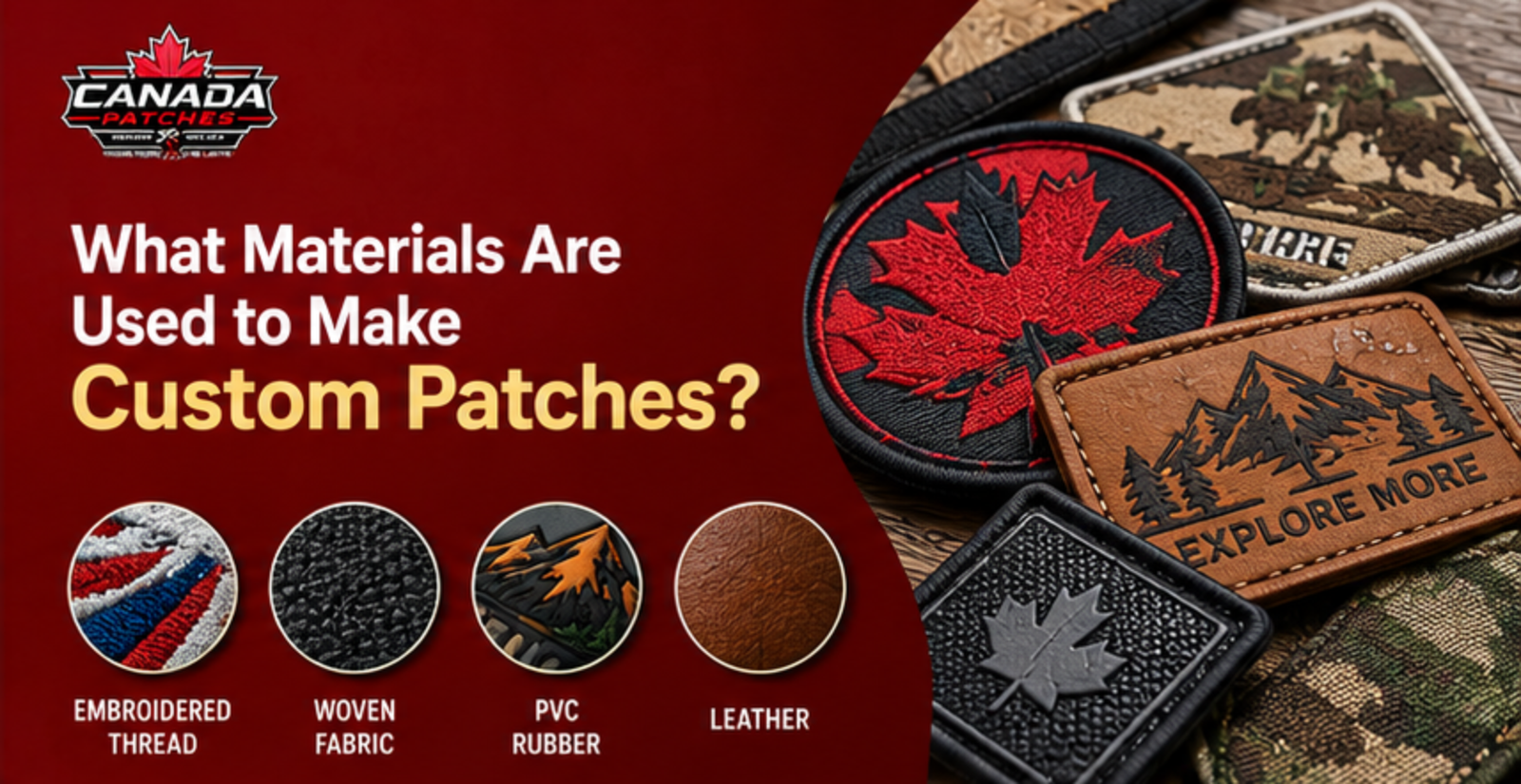Materials to Make Custom Patches
