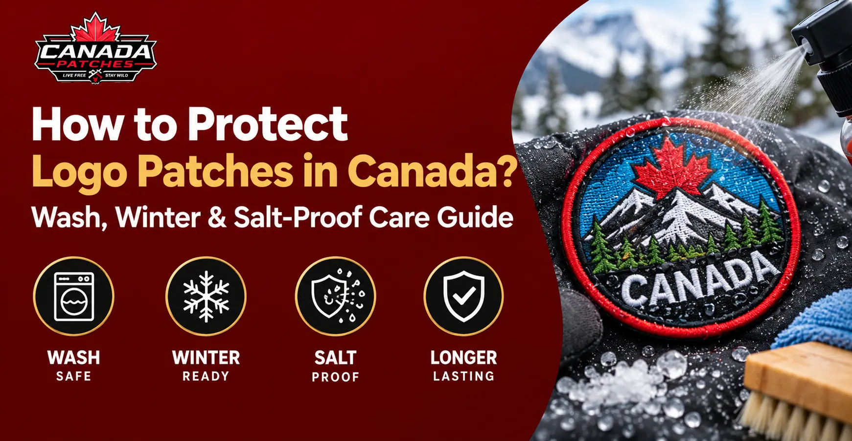 How to Protect Logo Patches in Canada? Wash, Winter & Salt-Proof Care Guide