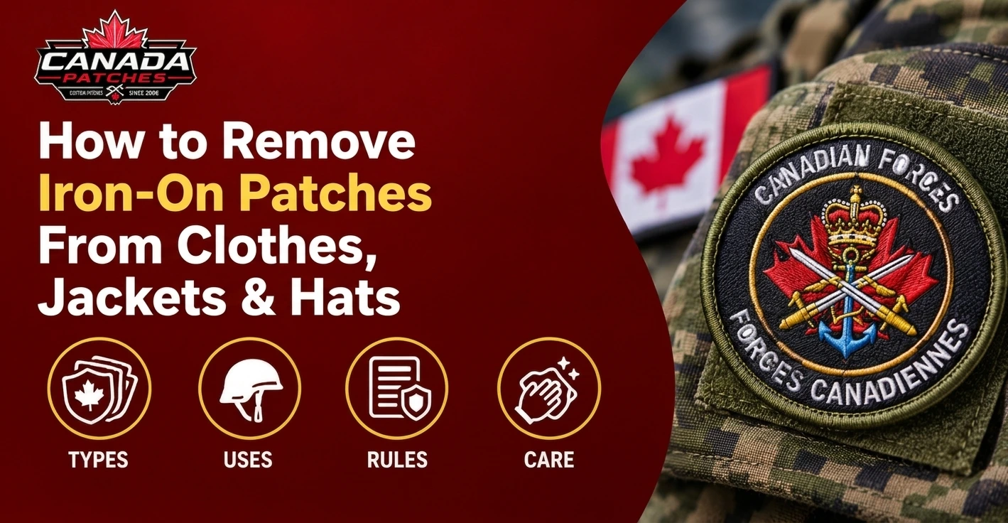 How to Remove Iron-On Patches from Clothes, Jackets and Hats