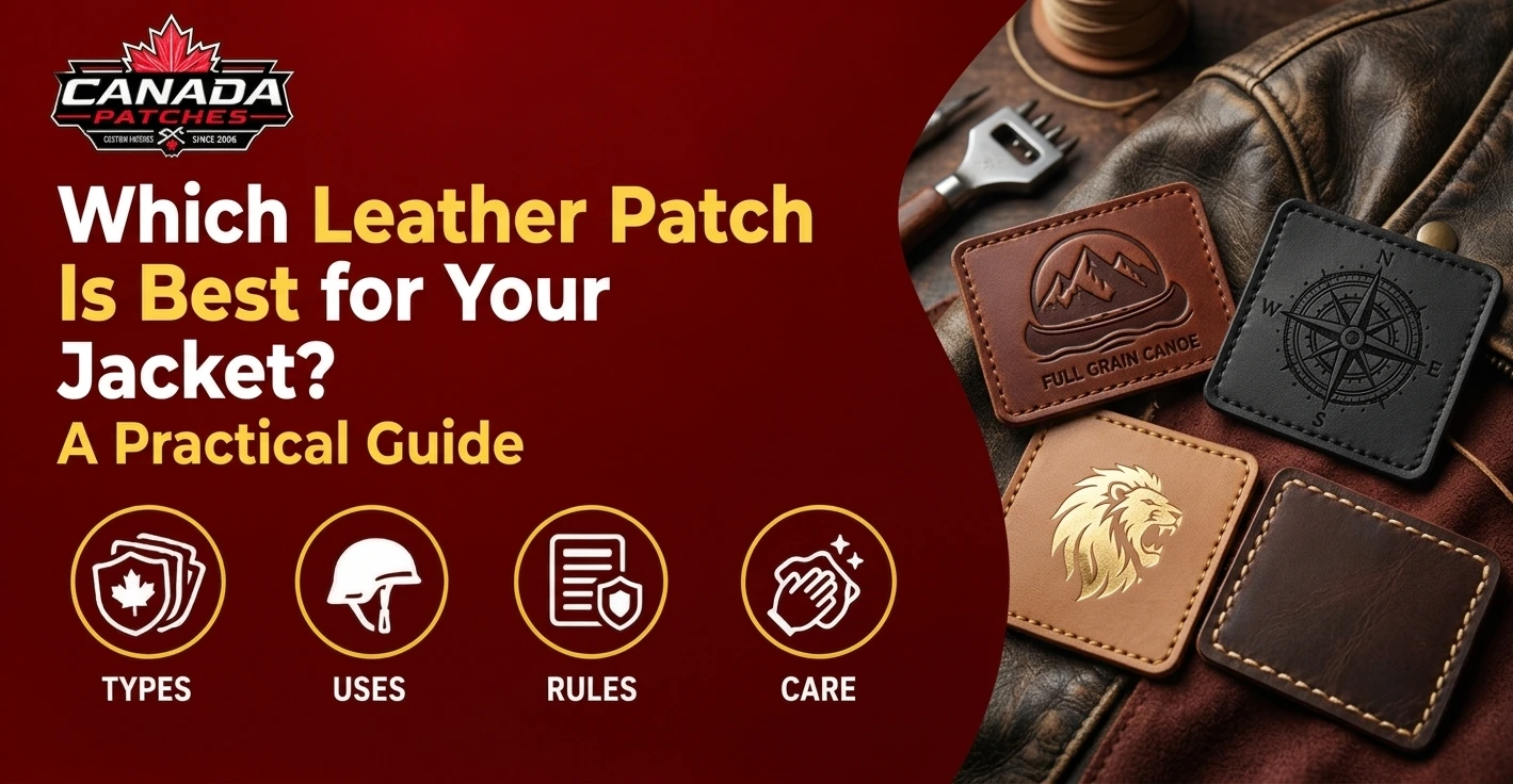 leather patches for your jacket