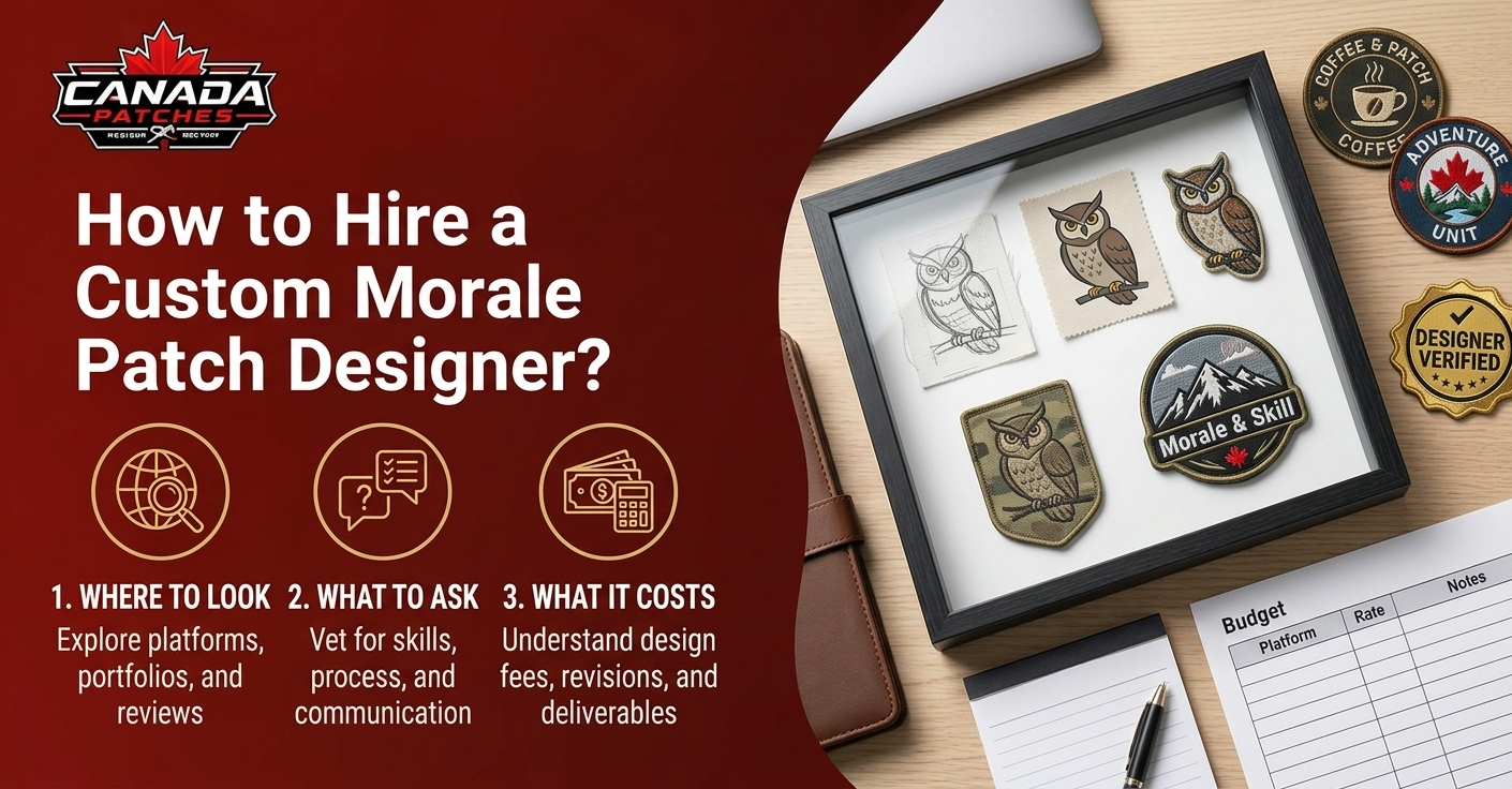 Hire a Custom Morale Patch Designer