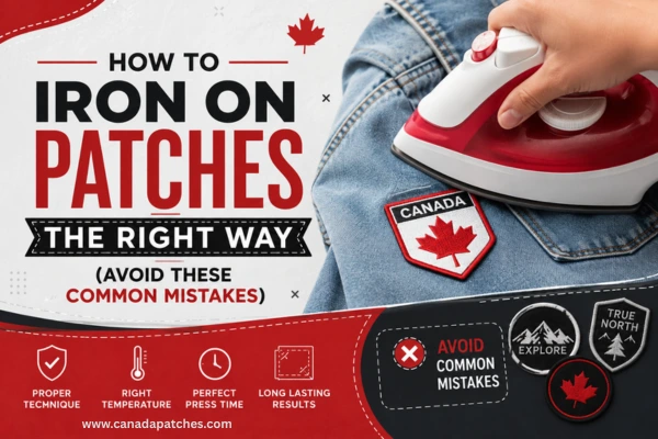 How To Iron On Patches